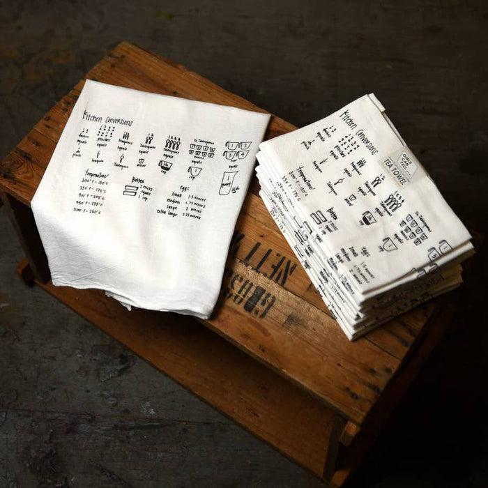 gneiss spice Kitchen Measurements Tea Towel