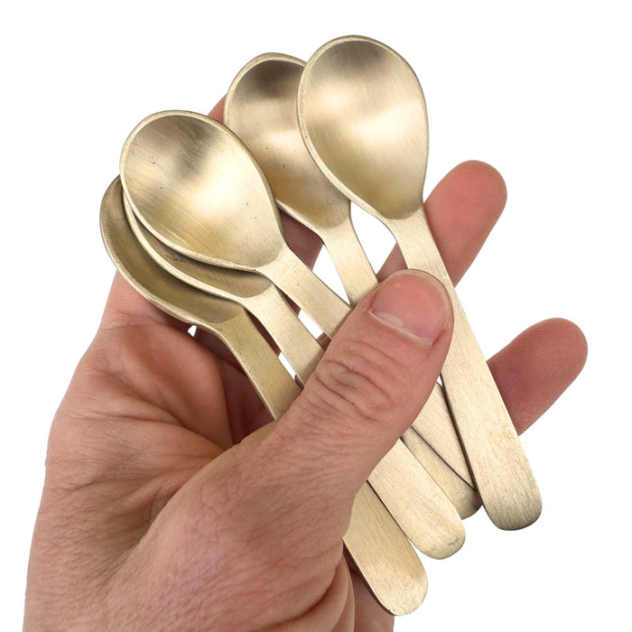 Gneiss Spice Spice Spoon - Solid Brass