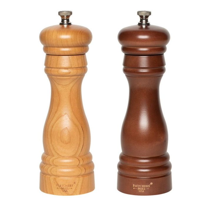 gneiss spice Grinder Pair — Federal Salt & Pepper Mill Set