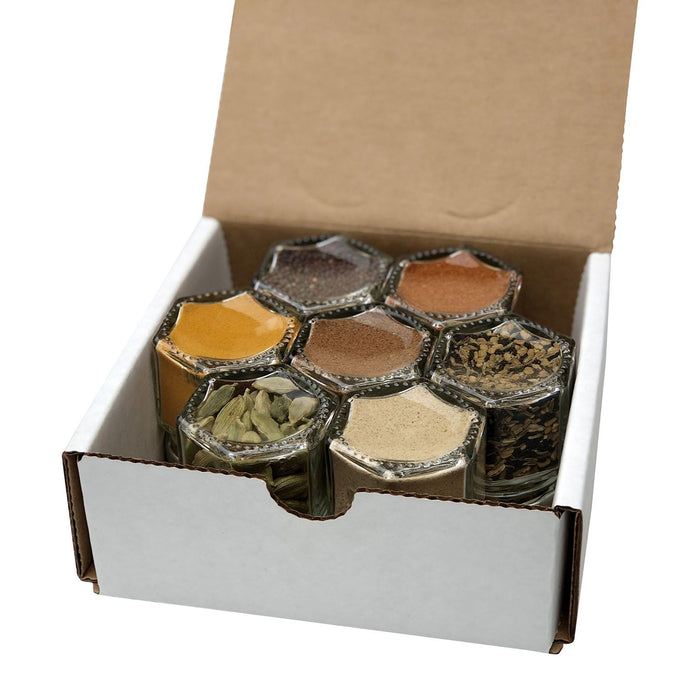 Gneiss Spice Indian Spice Kit — 7 Organic Starter Seasonings