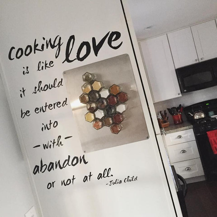 Gneiss Spice SECONDS — Stainless Wall Base For Spice Storage (Jars Not Included)