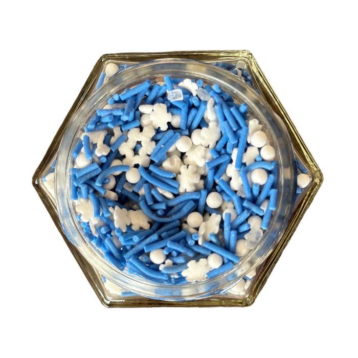 gneiss spice Sprinkles — All-Natural Holiday "Snow Fall" Hannukah