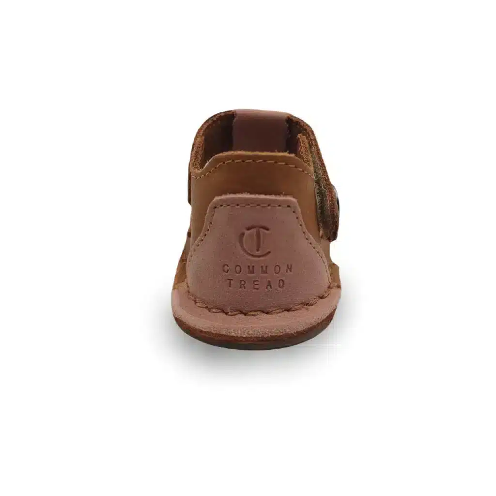 Go Barefoot Common Tread – Amber Desert Sandal / Tan & Dusty Pink