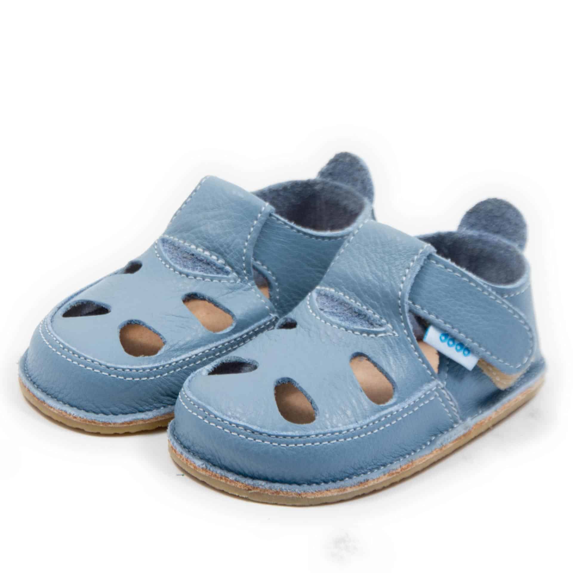 Go Barefoot Dodo Sandals Baby Blue