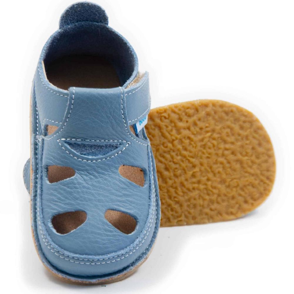 go barefoot Dodo Sandals Baby Blue