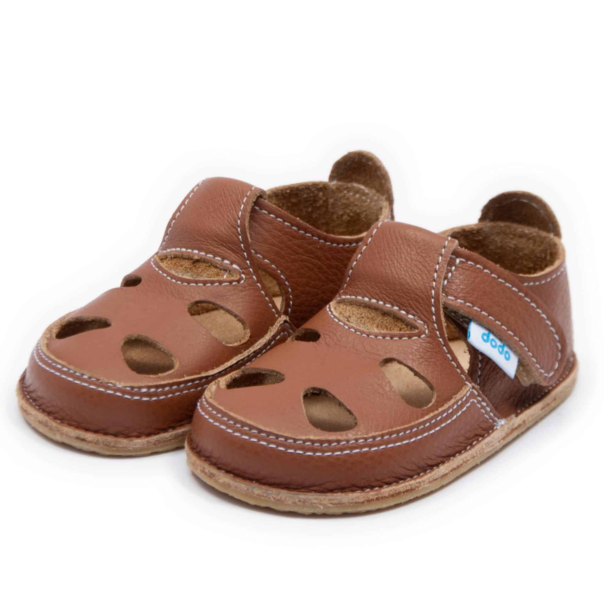 Go Barefoot Dodo Sandals Chocolate Brown