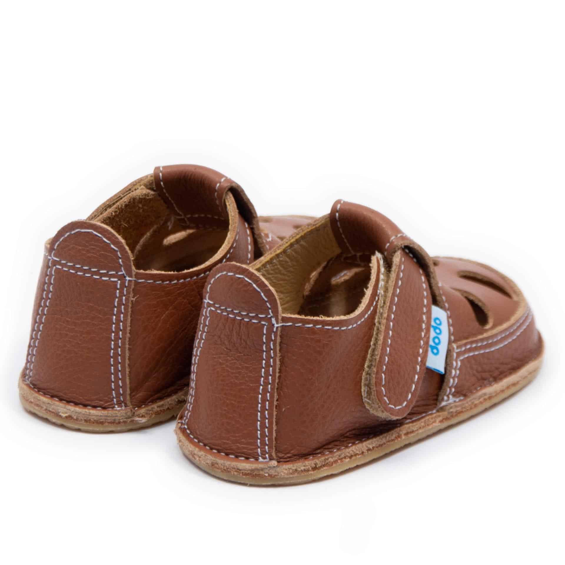 Go Barefoot Dodo Sandals Chocolate Brown