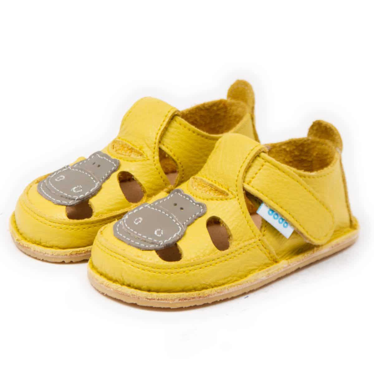 Go Barefoot Dodo Sandals Hippo / Yellow