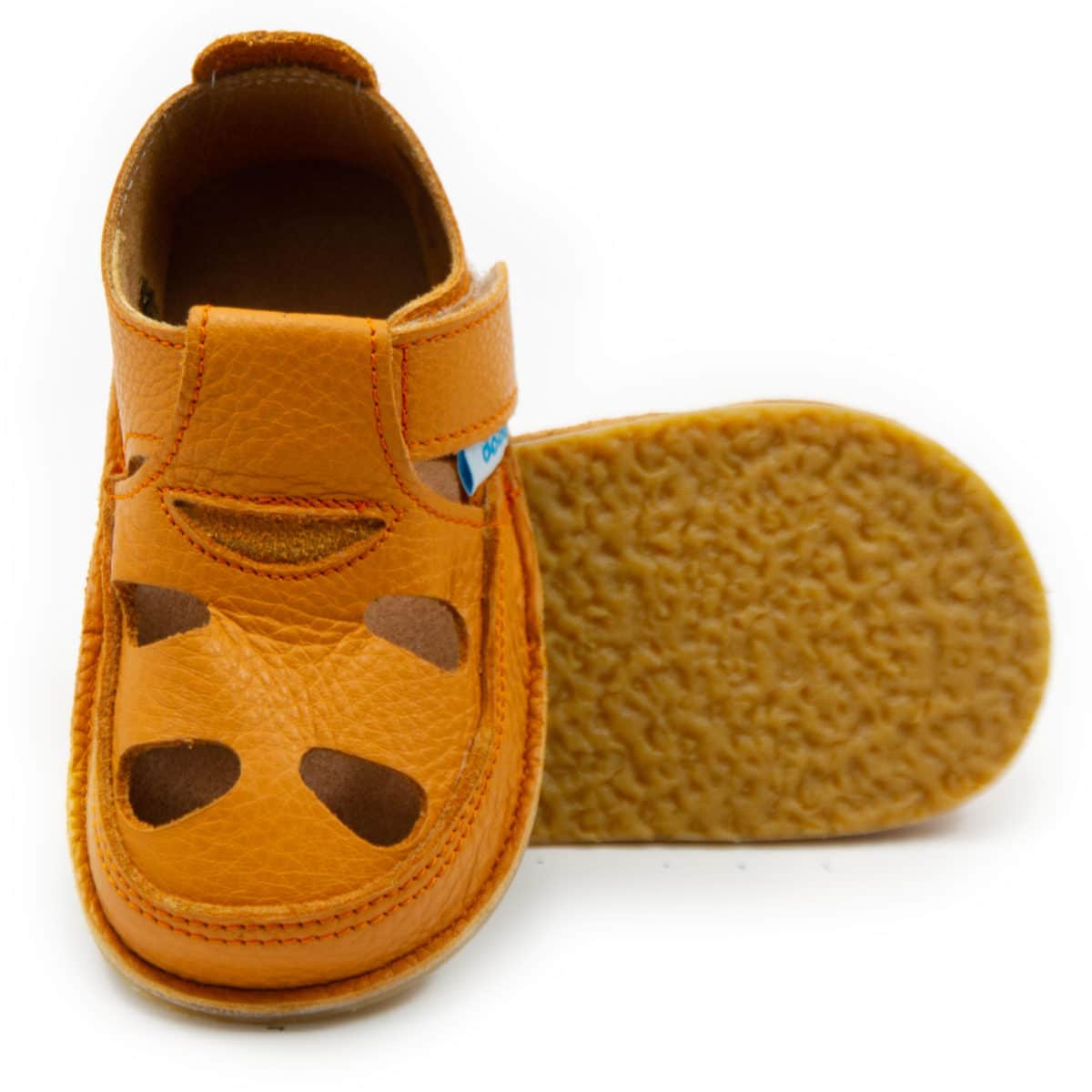 go barefoot Dodo Sandals Mandarina Plain