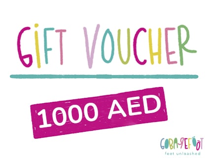 Go Barefoot Gift Card – 1000 AED