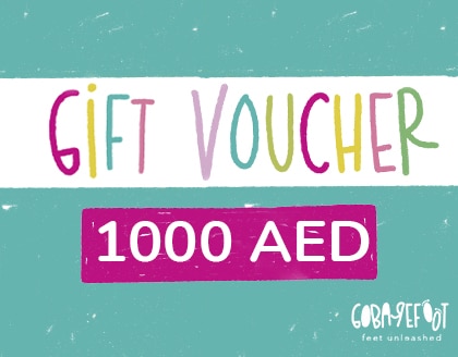 go barefoot Gift Card – 1000 AED