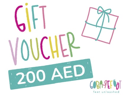 Go Barefoot Gift Card – 200 AED