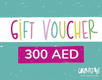 Go Barefoot Gift Card – 300 AED