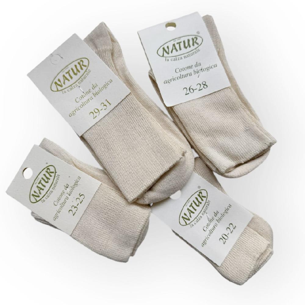 Go Barefoot Natural Organic Socks – Natur – Ecru
