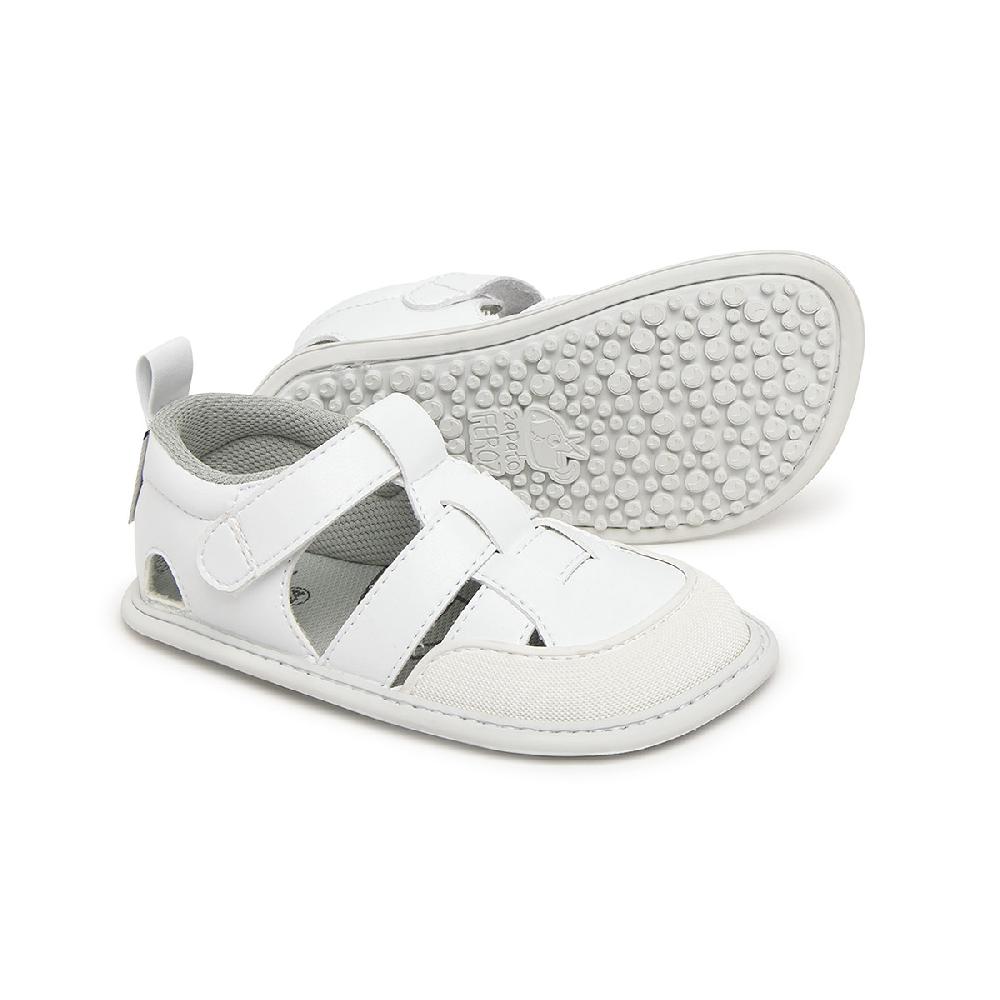 go barefoot Zapato Feroz – Denia / Microfibra Blanco