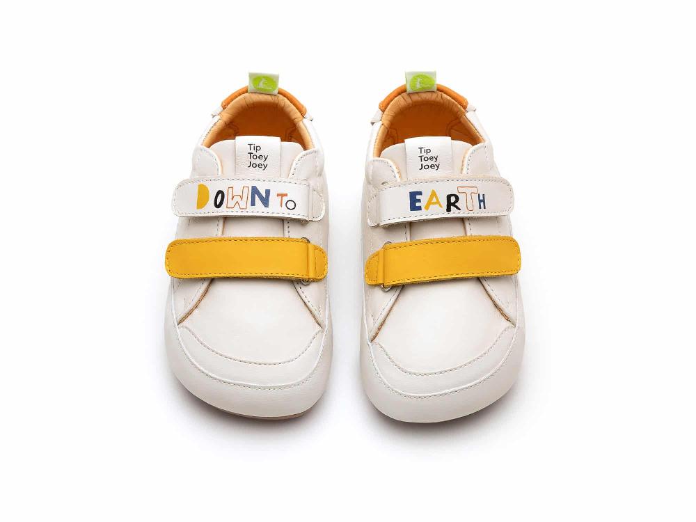 Go Barefoot Tip Toey Joey – Bossy Down To Earth – Tapioca / Caja / Tangerine