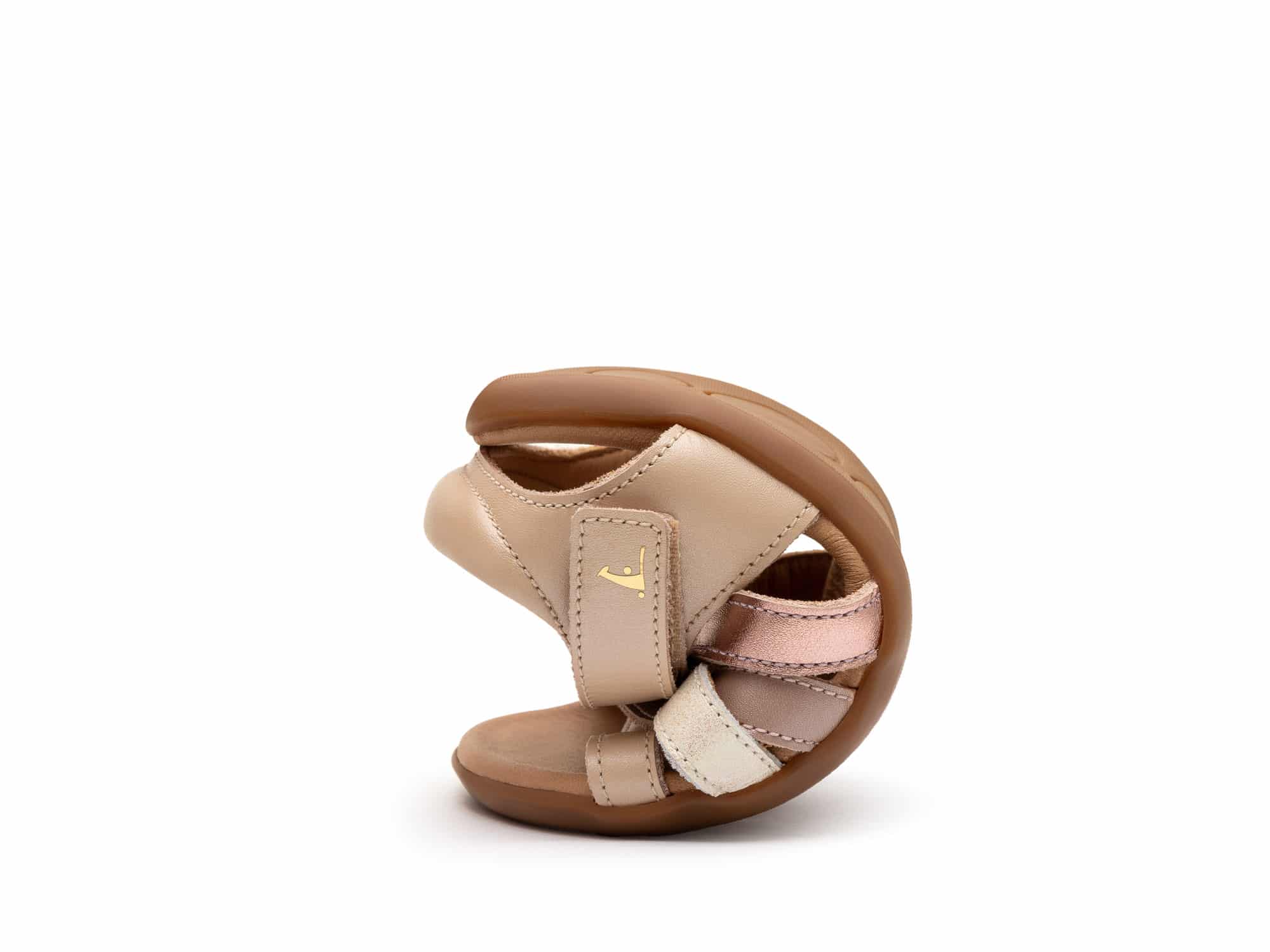 Go Barefoot Tip Toey Joey – Criss Cross – Pink Pearl / White And Pink Dream