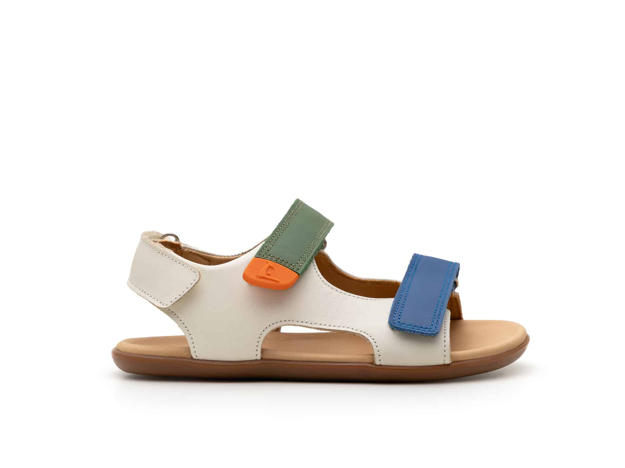 Go Barefoot Tip Toey Joey – Explorer – Tapioca / Blue Tang And Salsa