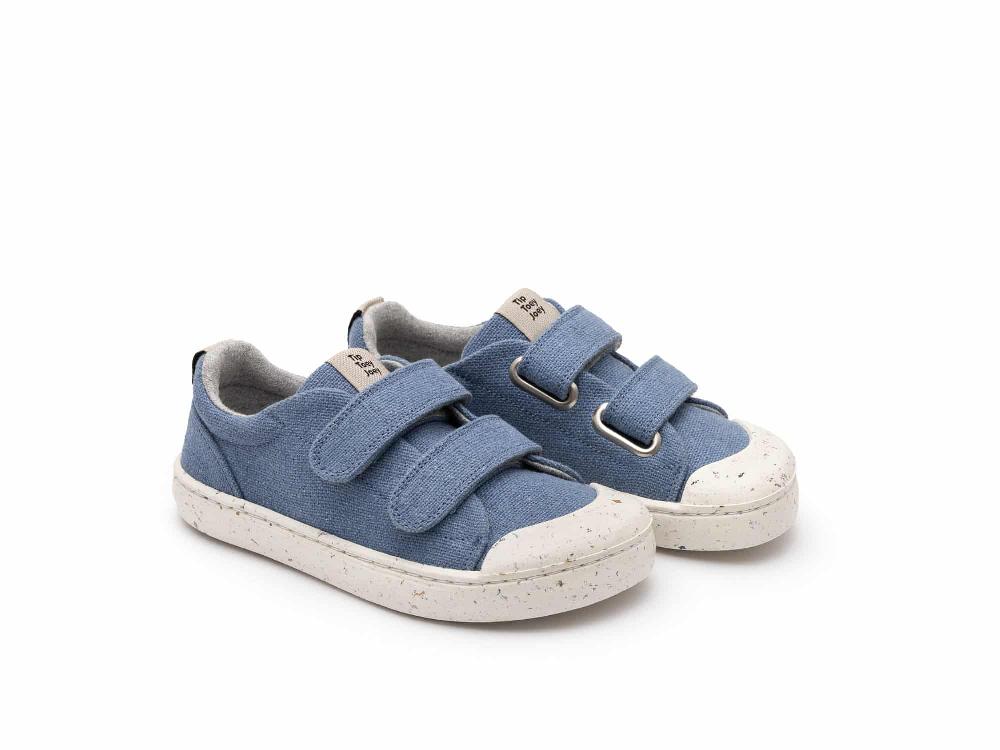 Go Barefoot Tip Toey Joey – Ramp Green – Azul Tupi Eco Canvas