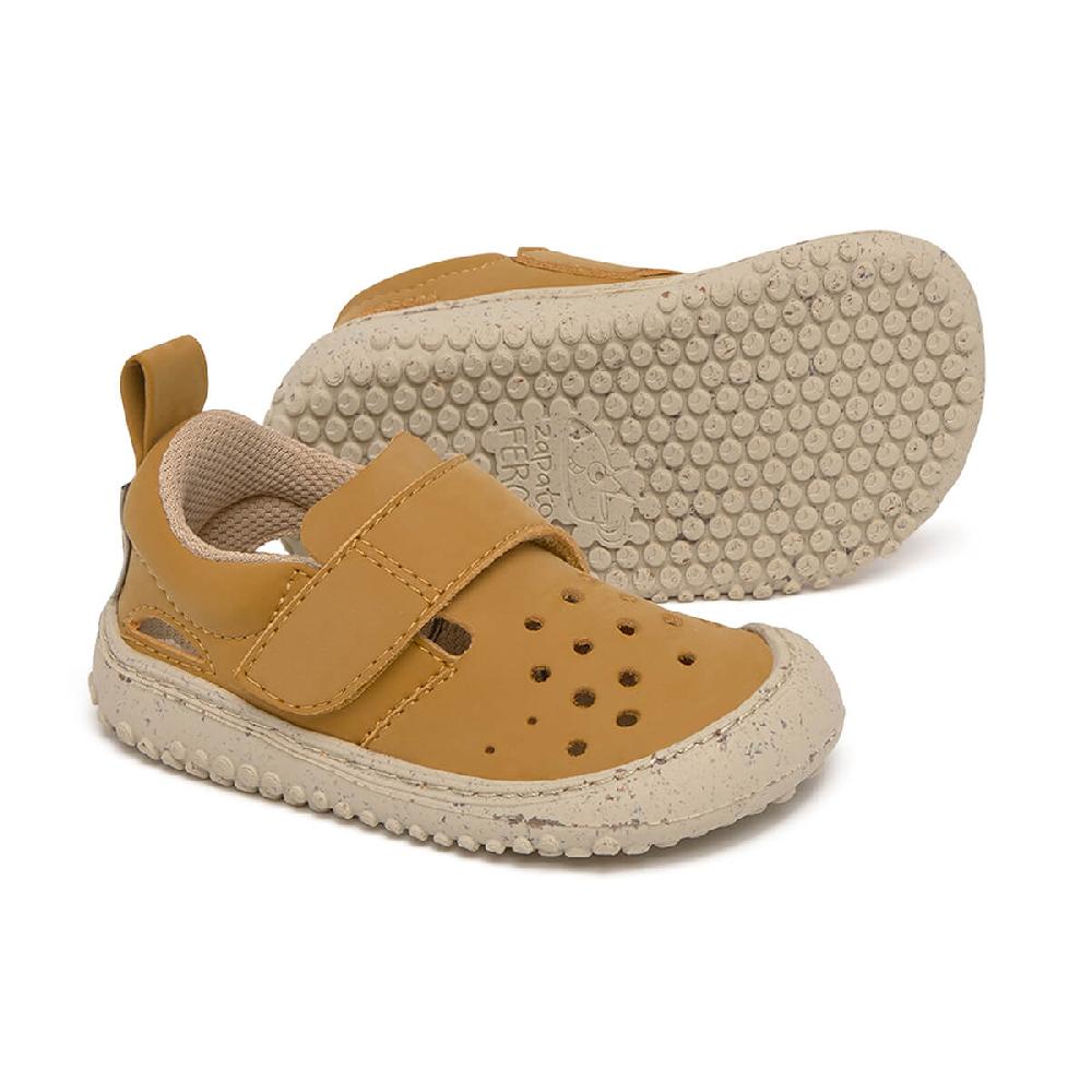 go barefoot Zapato Feroz – Benisa / Micronobuck Mostaza