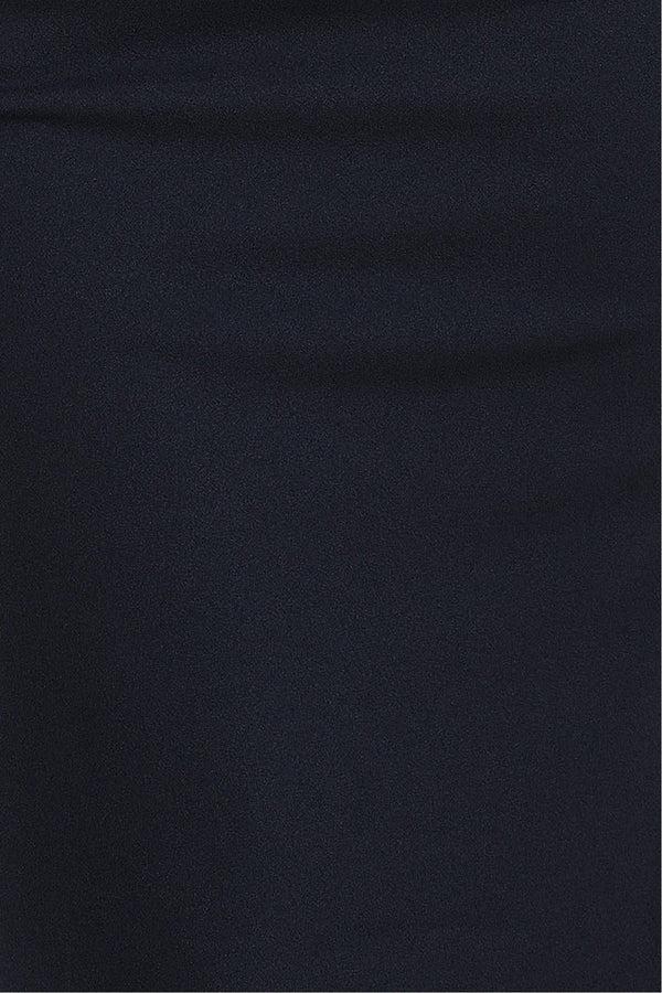 Goddiva Bardot Pleated Maxi Dress - Black By Goddiva Plus