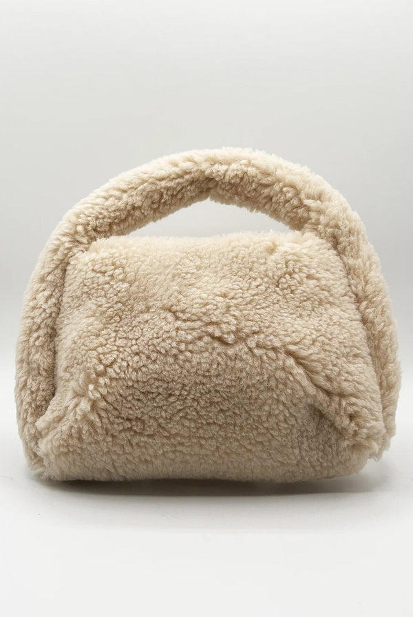 Goddiva Borg Grab Bag In Cream By SVNX