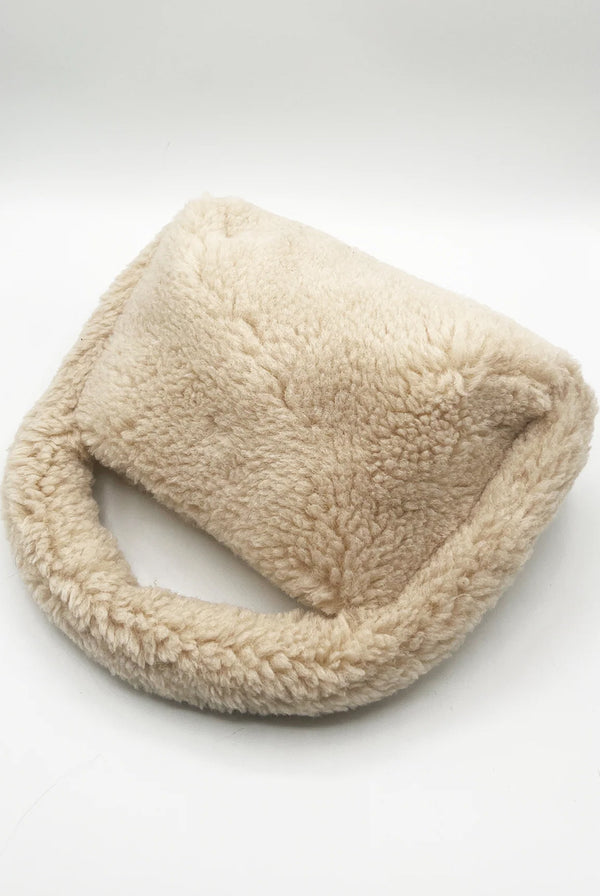 Goddiva Borg Grab Bag In Cream By SVNX