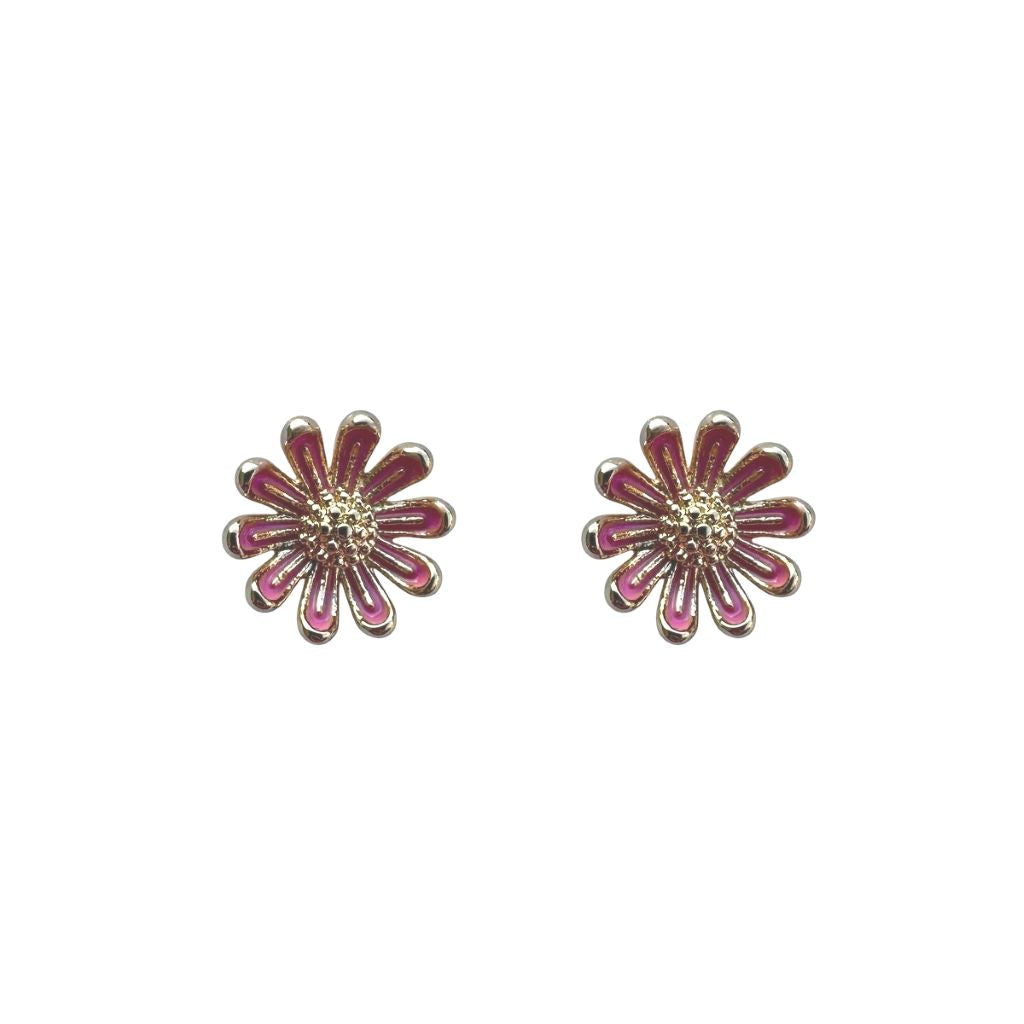 goddiva Daisy Earring In Pink by Last True Angel