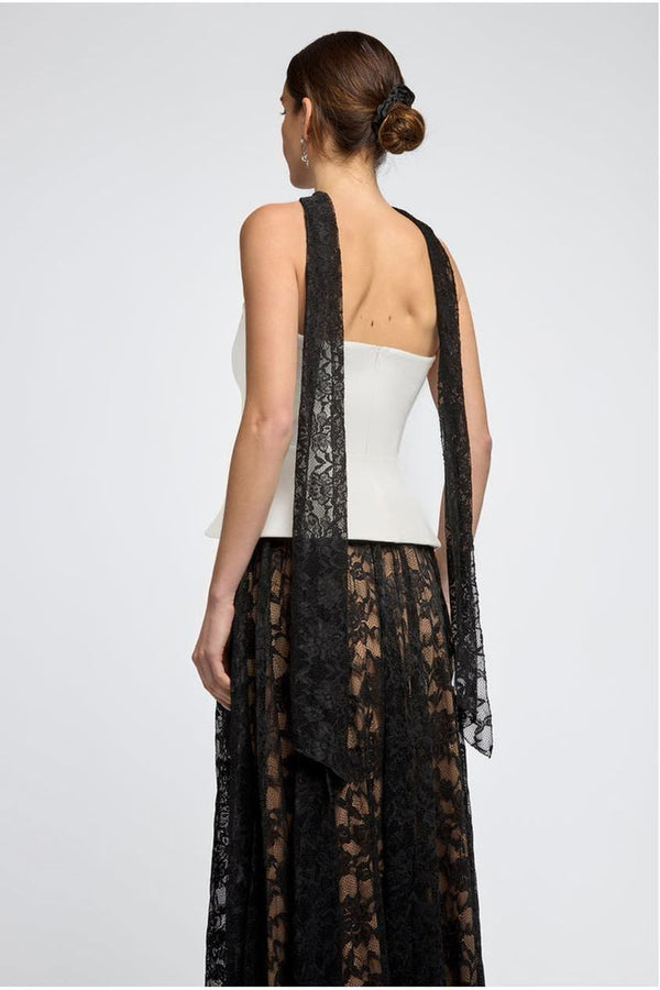 Goddiva Floral Lace Scarf By Goddiva