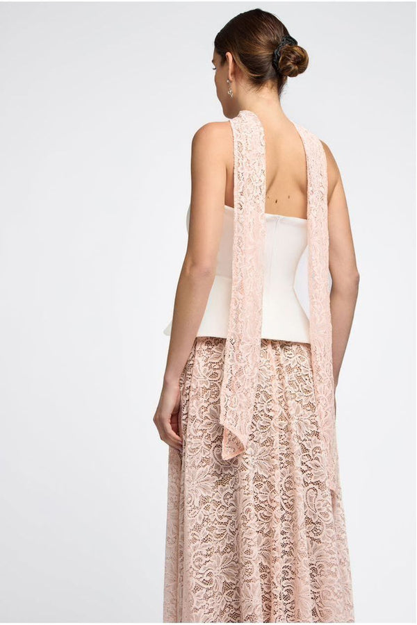 Goddiva Floral Lace Scarf By Goddiva