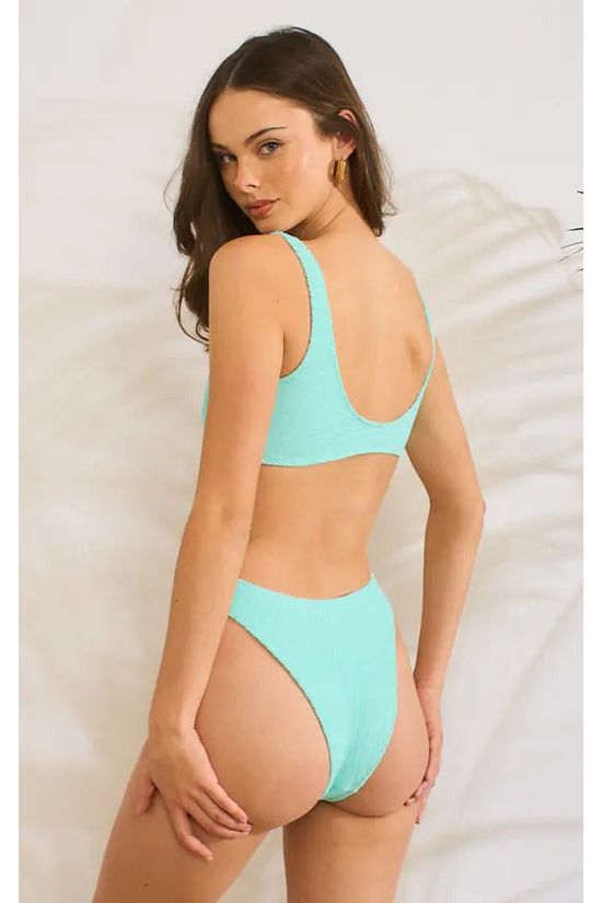 Goddiva Mint Crinkle Bikini By Maribela