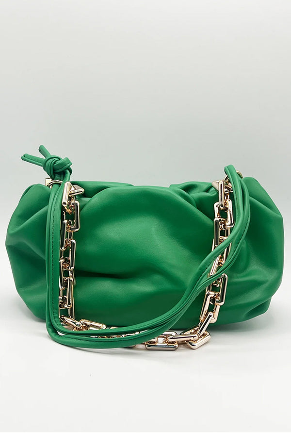 Goddiva Pouch Bag In Green By SVNX