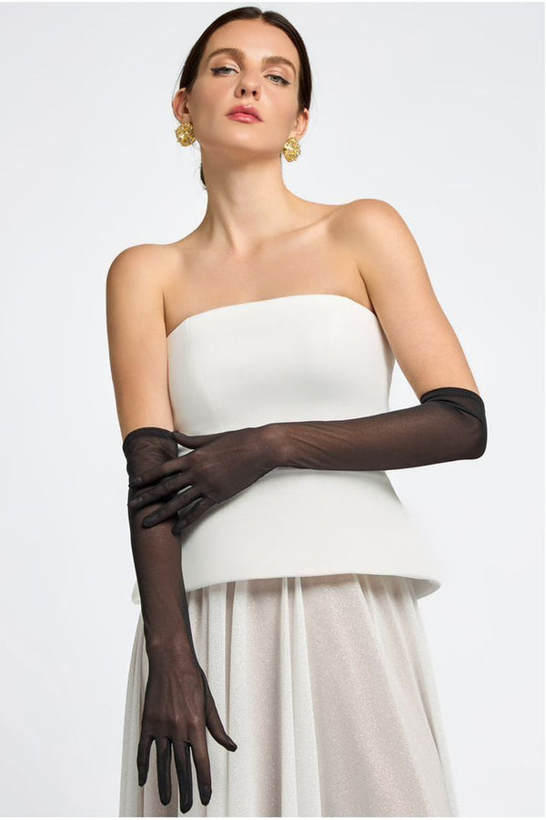 Goddiva Stretch Mesh Gloves By Goddiva