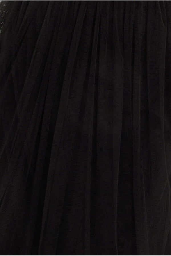 Goddiva Tulle Gathered Midaxi Skirt By Goddiva