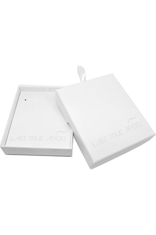 Goddiva 'Love' Stud Earring In Silver By Last True Angel