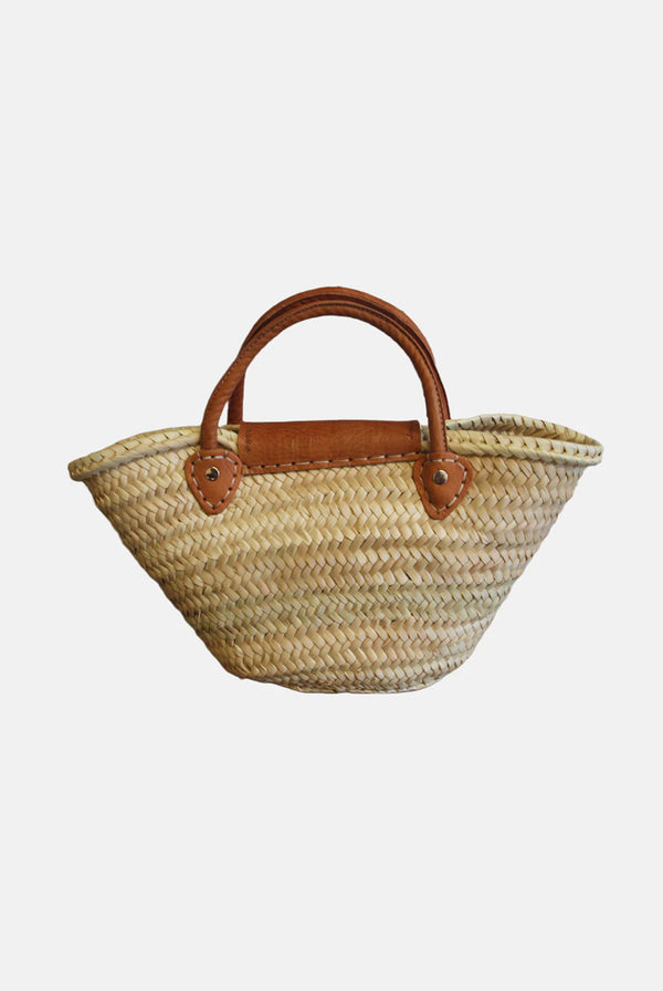 Goddiva The Safi Small Rattan Beach Tote By Berber Leather