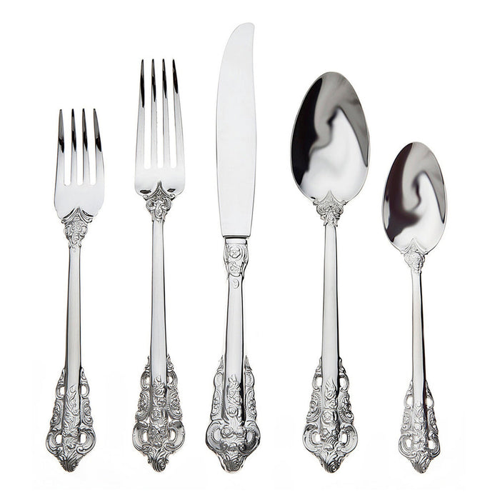Godinger 20th Century Baroque 18/10 Stainless Steel 20 Piece Flatware Set Service For 4