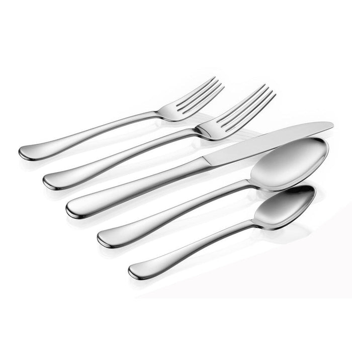 Godinger Arlo Mirrored 18/10 Stainless Steel 20 Piece Flatware Set Service For 4