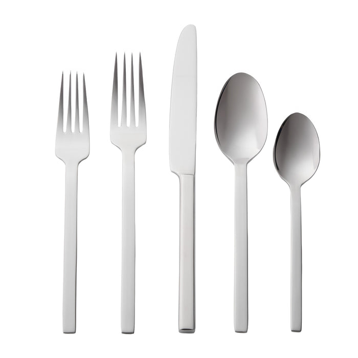 Godinger Atlas Mirrored 18/0 Stainless Steel 20 Piece Flatware Set Service For 4