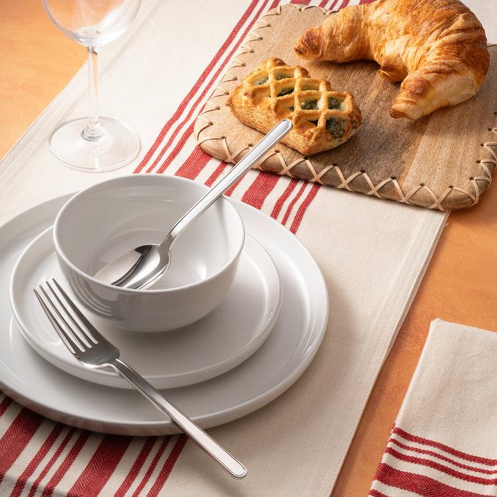 Godinger Brentwood Porcelain 12 Piece Dinnerware Set Service For 4