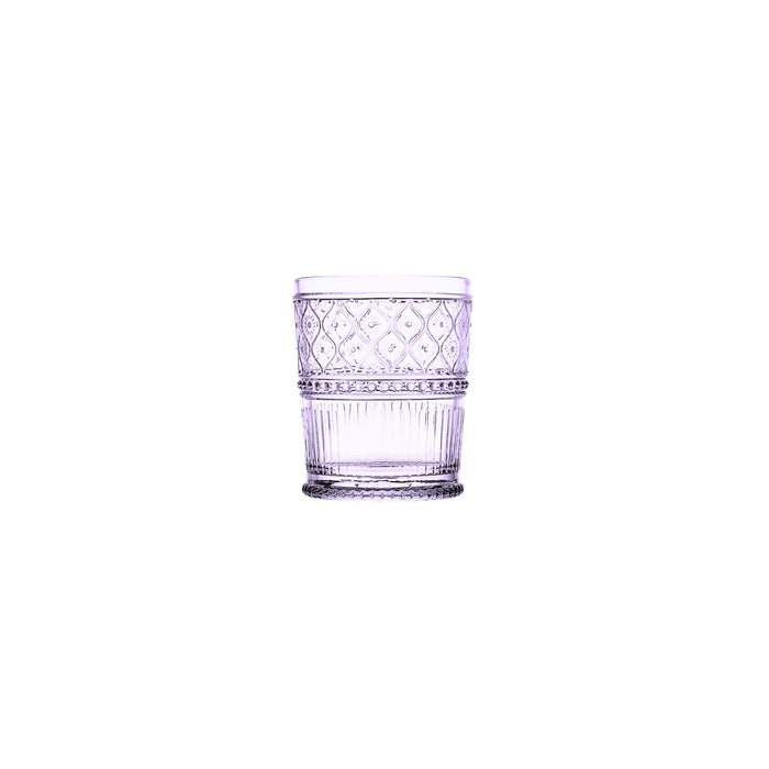 Godinger Claro Lavender Double Old Fashion Set Of 4