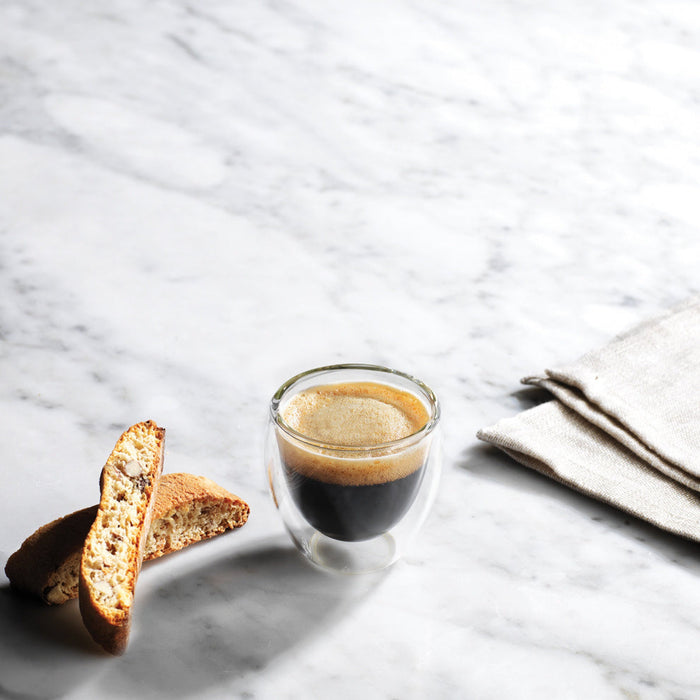 Godinger Coffee Double Wall Espresso Tumbler Small Set Of 2