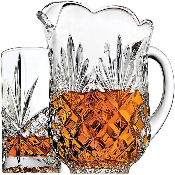 Godinger Dublin Crystal 5 Piece Pitcher & Highball Set