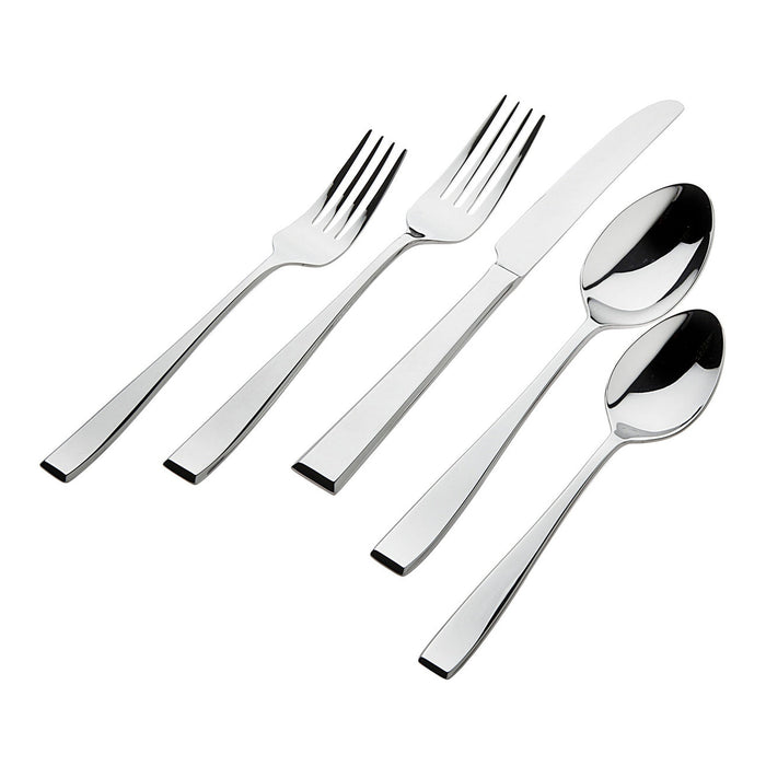 godinger Flagstaff Mirrored 18/0 Stainless Steel 20 Piece Flatware Set Service For 4