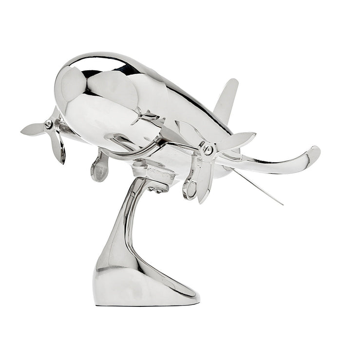godinger Airplane Cocktail Shaker on Stand