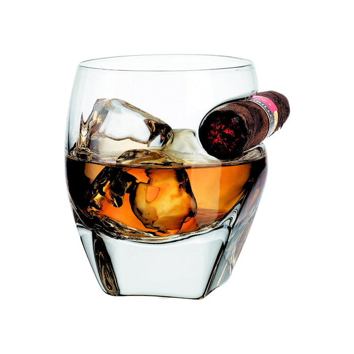 Godinger Arturo Cigar Double Old Fashion Set Of 2