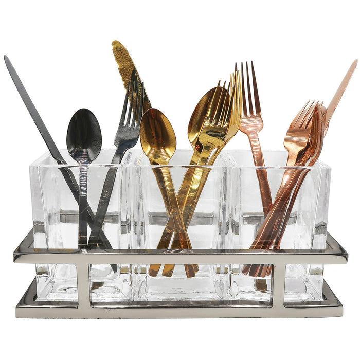 Godinger Aspen Silver Flatware Caddy