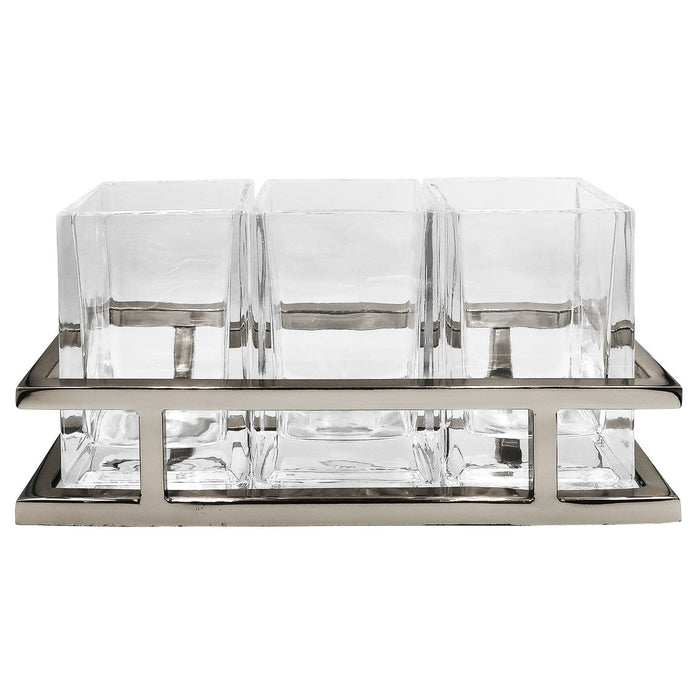 godinger Aspen Silver Flatware Caddy