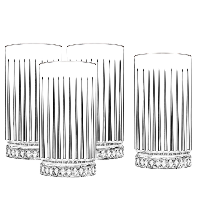 godinger Avenue Highball Set of 4