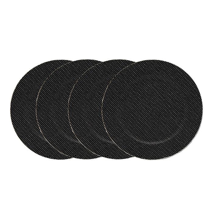 godinger Black Bling Charger Plate Set of 4